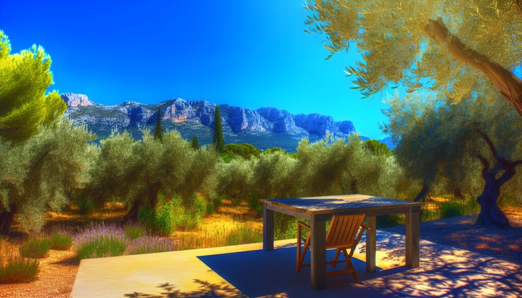 Découvrez comment le télétravail au pied des Alpilles associe efficacité et sérénité dans un cadre naturel idyllique.