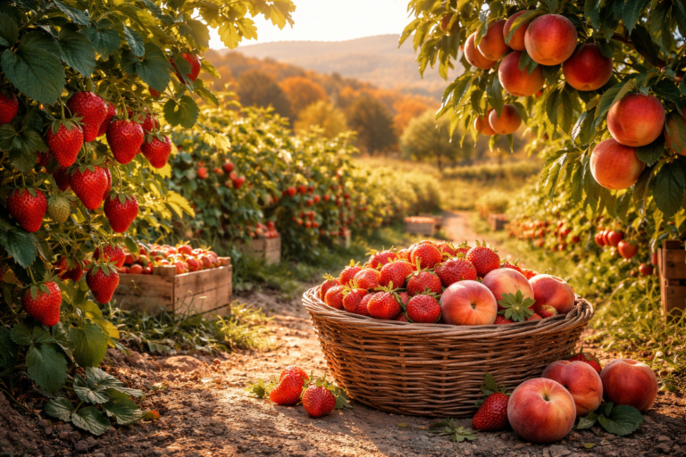 Savourez les fruits de saison lors de la cueillette au Mas d'Espiard et redécouvrez leurs vraies saveurs.
