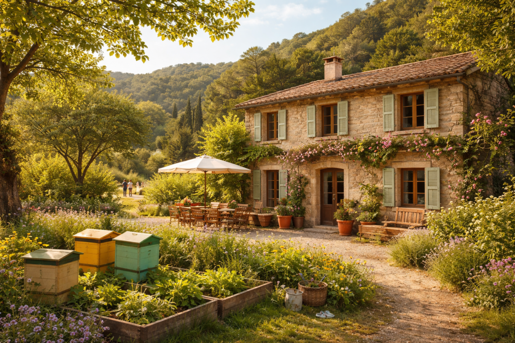 Optez pour un gîte authentique à Nîmes pour un séjour familial unique et chaleureux, loin des hôtels impersonnels.